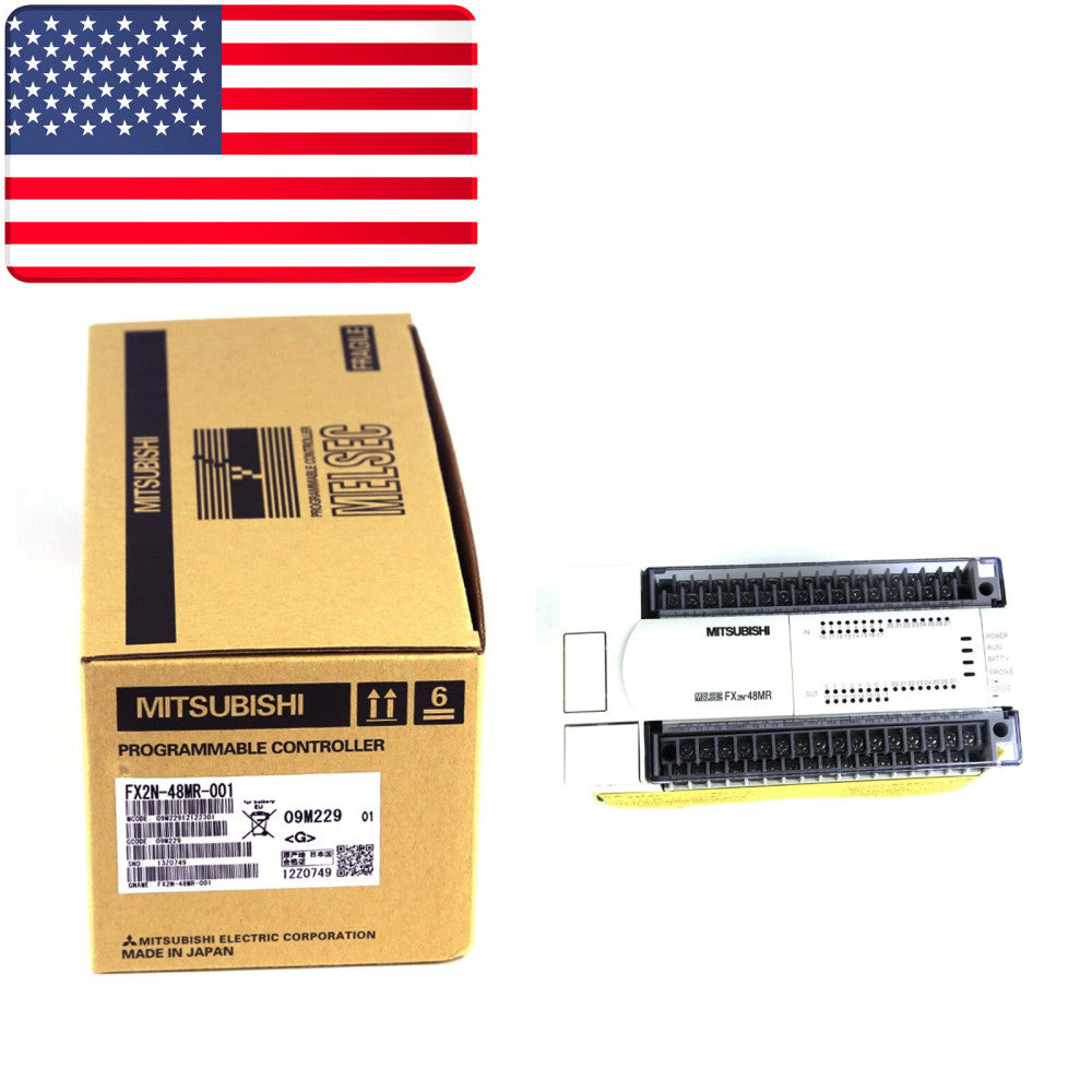 Mitsubishi MELSEC FX2N-48MR-001 FX2N48MR001 Programmable Logic Controller - US