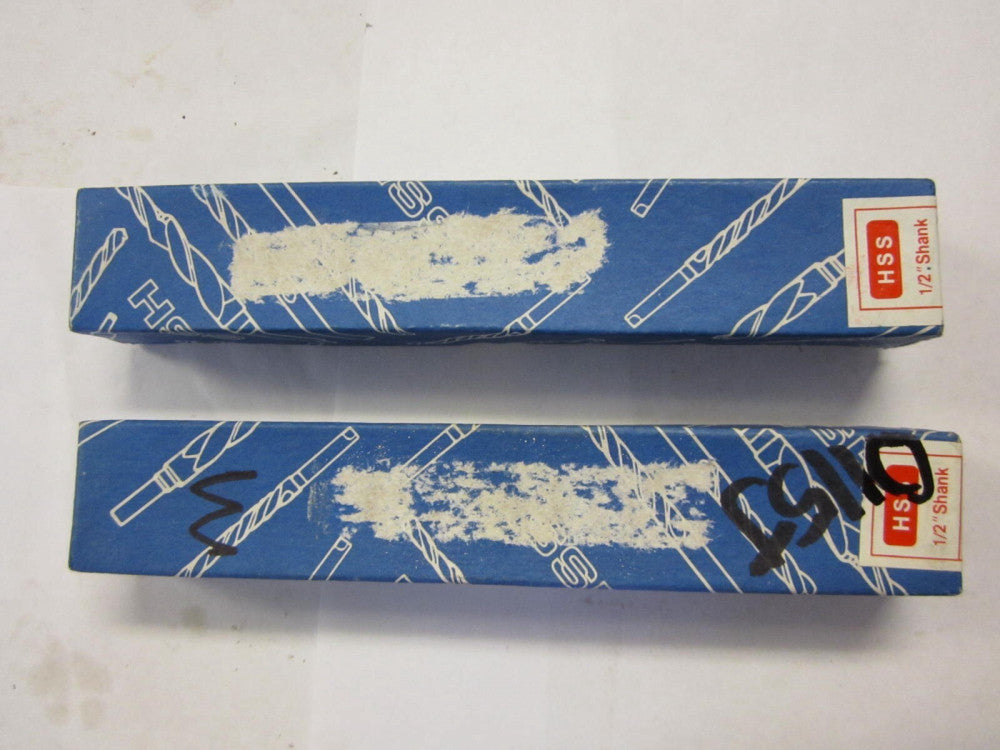 15/16" Reduced Shank Oxide Coated HSS Silver & Deming Dill Bits NEW - Lot of 2 
