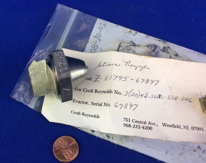 CROLL-REYNOLDS STEAM NOZZLE Z-81795-67897