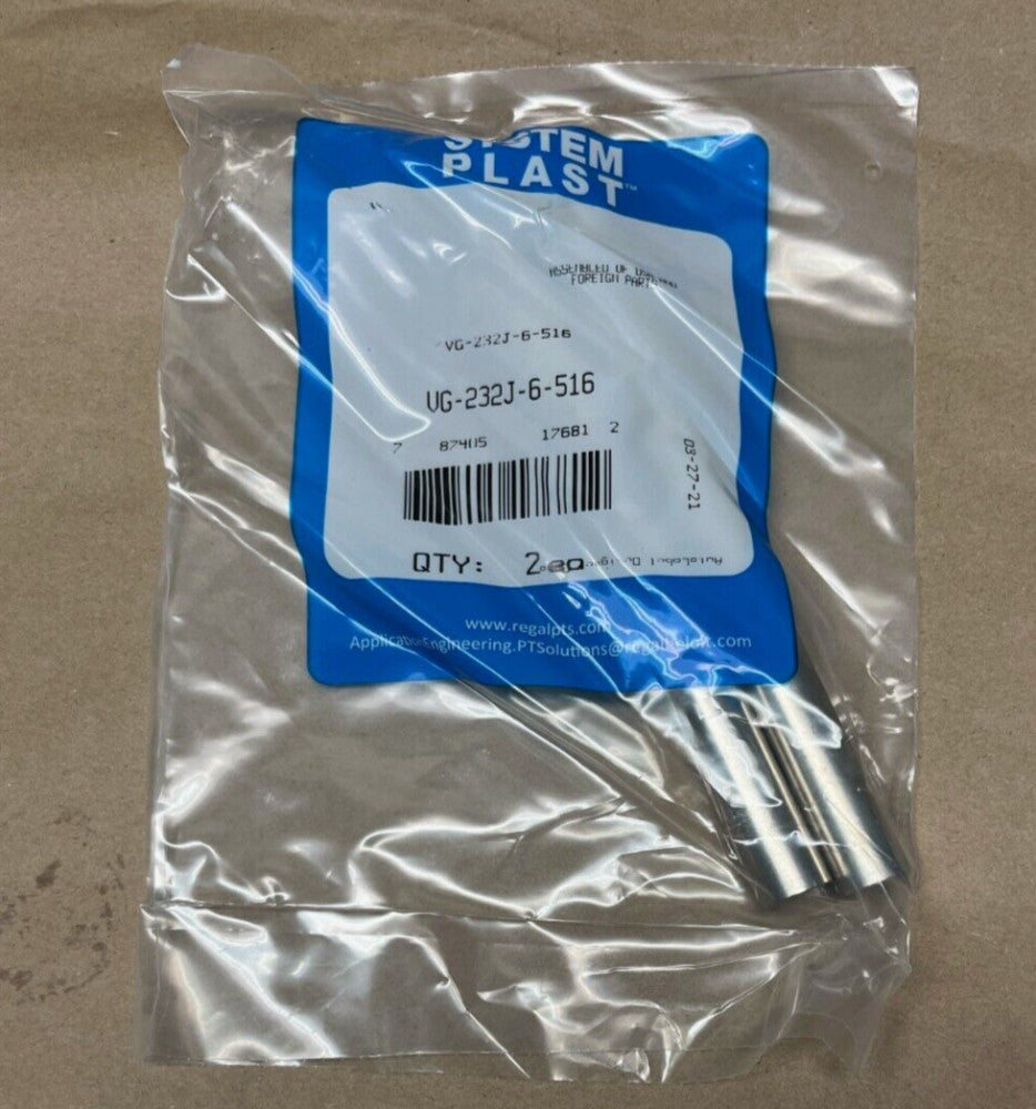 Bag of 2 System Plast VG-232J-6-516 Adjustable Rods