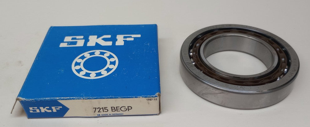 SKF 7215 BEGP Angular Contact Ball Bearing 75mm ID x 130mm OD X 25mm W 7215BEGP