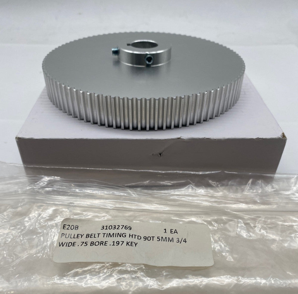 Unknown 31032769 Timing Belt Pulley, HTD 90-Teeth 5mm 3/4" Wide 0.75" Bore 