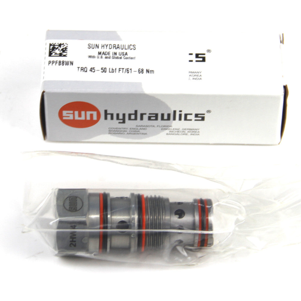 One Brand New SUN Hydraulics PPFB 8WN Proportional reducing valve PPFB-8WN