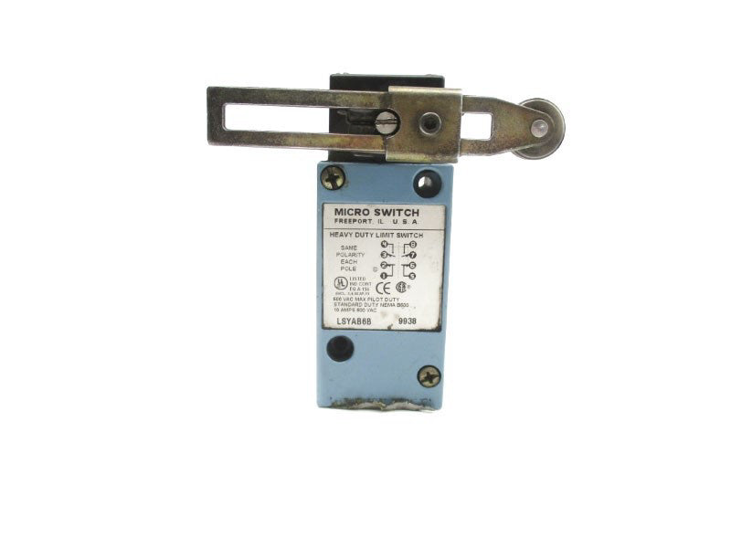 MICRO SWITCH LSYAB6B 600VAC 10A UNMP