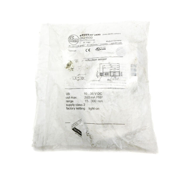 IFM EFECTOR OGH500 OGH-FPKG/US100 10-36VDC NSMP