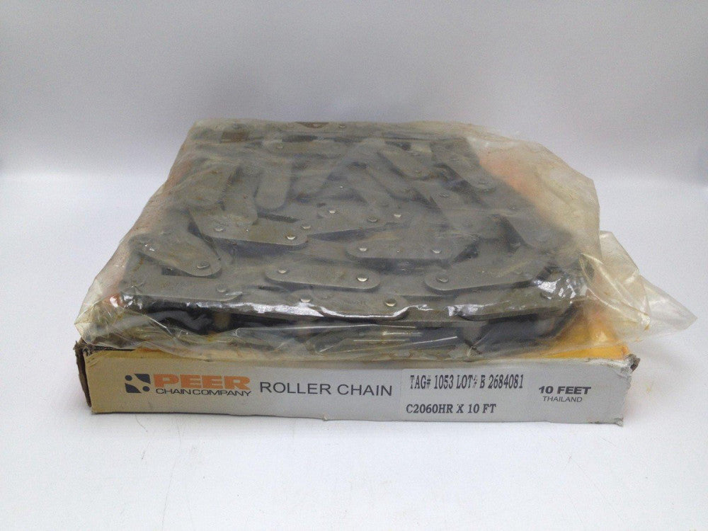 NEW Peer Chain Company C2060HR Chain Size 2060, 1-1/2 in Pitch, P/N C2060HR X 10