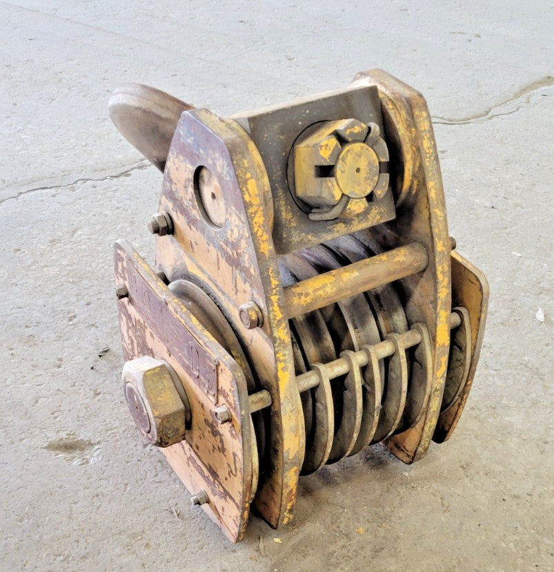 UNBRANDED 6 SHEAVE SNATCH HOOK BLOCK 20 TON