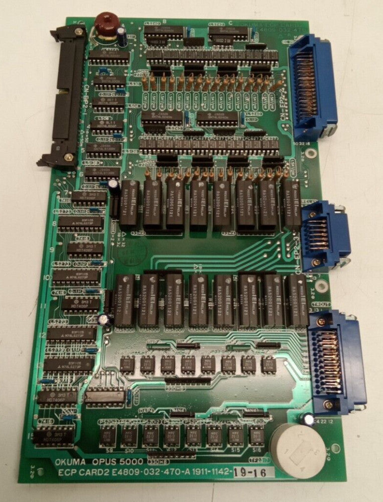 Okuma ECP CARD2  E4809-032-470-A A1911-1142-19-16