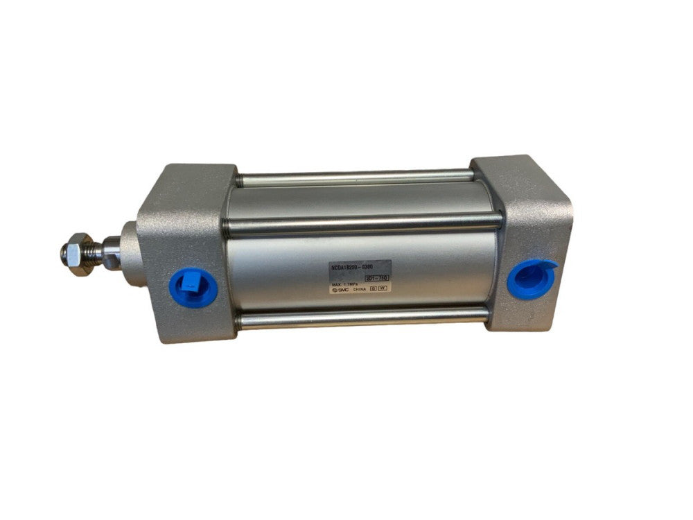 Smc NCDA1B200-0300 Double Acting Pneumatic Cylinder 2in 3in 1.7mpa.