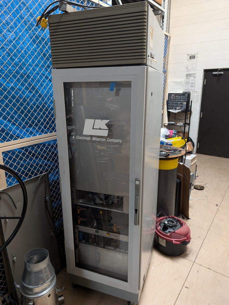 LK Cincinnati Milacron climate-controlled cabinet w/Renishaw ACC2, PHC 10, P17