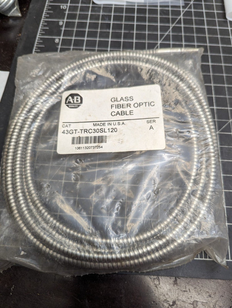 43GT-TRC30SL120 SER A Transmitted Beam Glass Fiber Optic Cable [OF19]