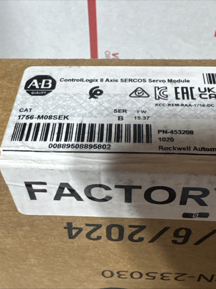 New Sealed Box 2024 ALLEN BRADLEY 1756-M08SEK / 1756M08SEK