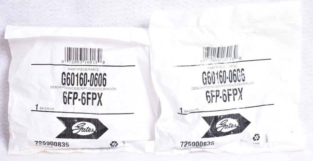 2 Count Gates Hose Adapters G60160-0606