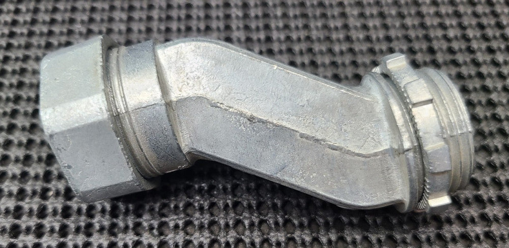 HALEX 3721-2 1/2" ZINC SQUEEZE CONNECTOR - NEW NO BOX
