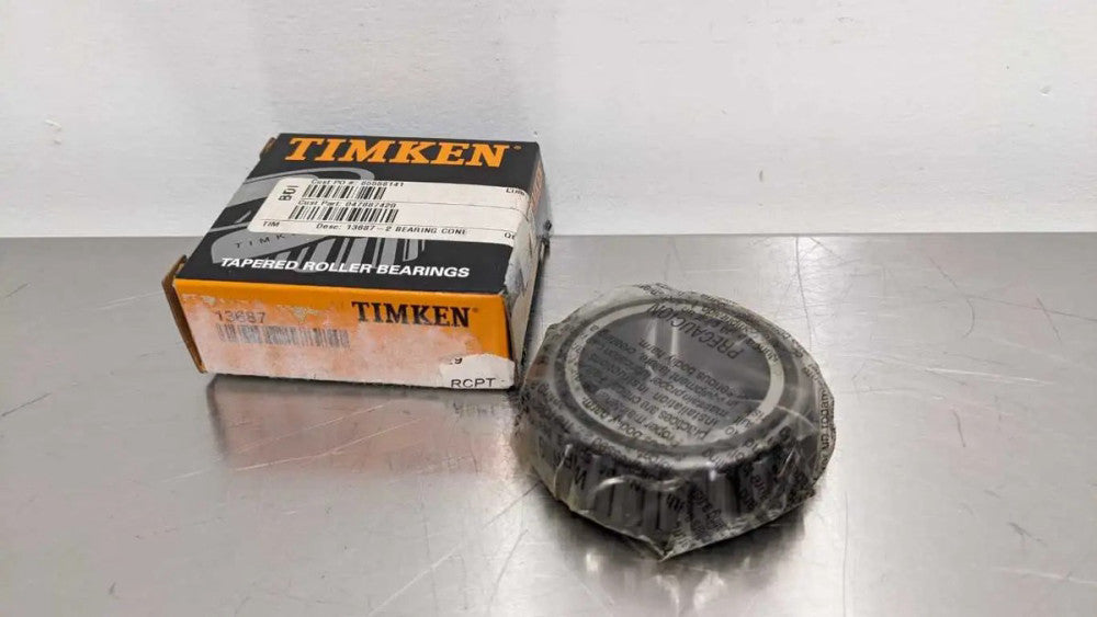 Timken 13687 Tapered Roller Bearing 1 1/2" ID x 1.75" to 1.89" OD x .7500" Wide