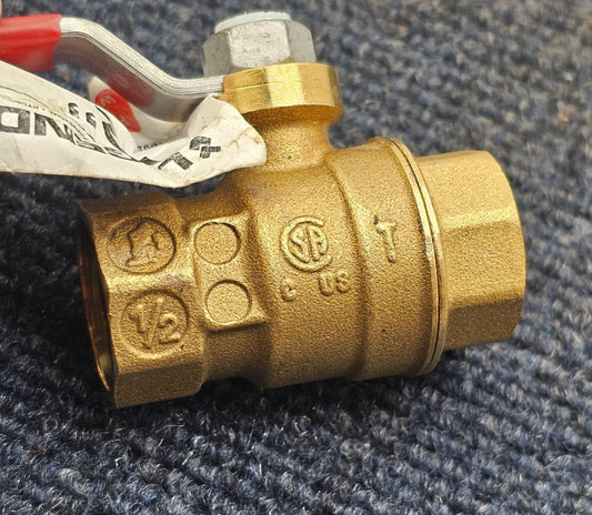 ( QTY 3 ) LEGEND VALVE T-1001/ 101-023: 1/2" INCH BALL VALVE