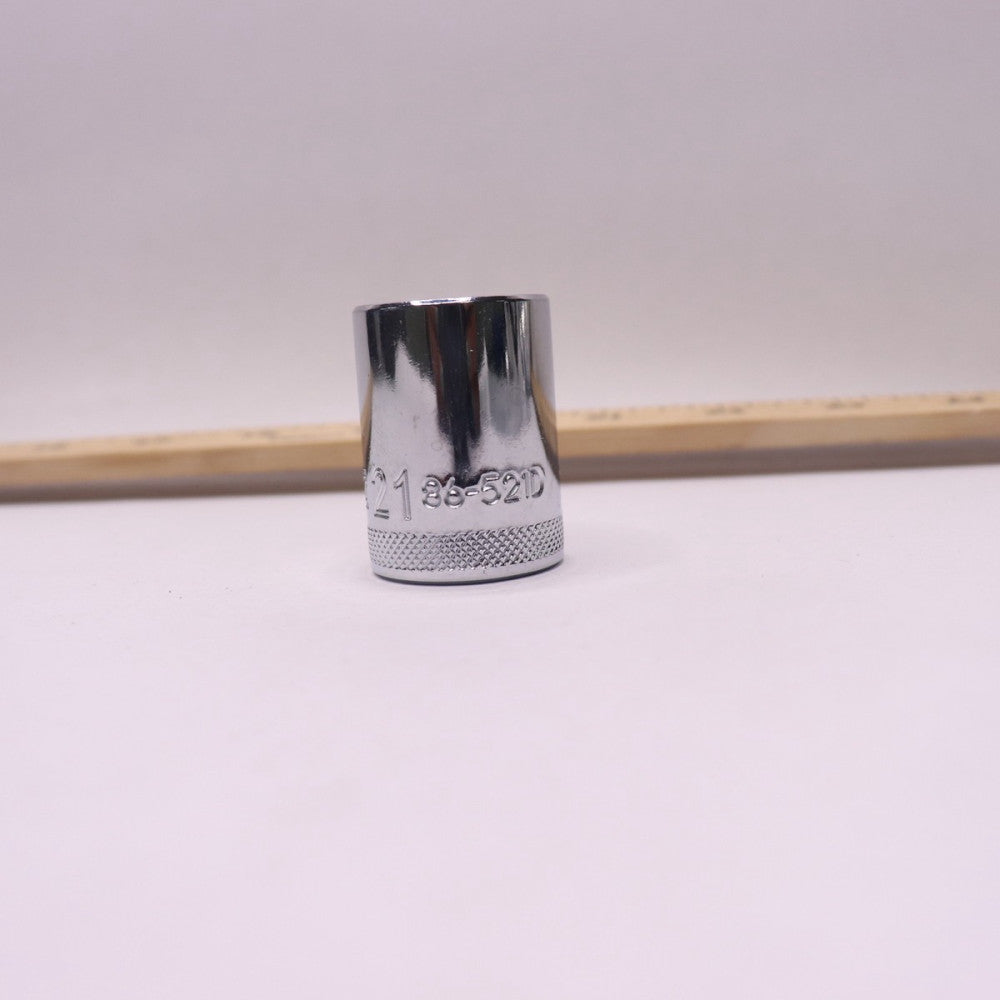 Dewalt Shallow Socket 6Pt 21mm x 1/2" 86-449D