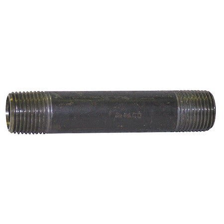 Zoro Select 2Wv72 3" X 3" Black Pipe Nipple Sch 40