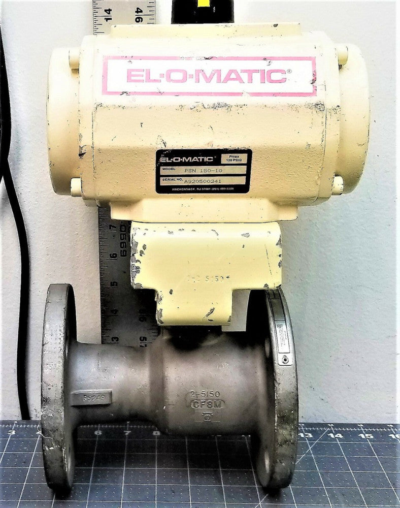 2” Jamesbury SS Ball Valve 5150 31 3600TT / PSN 150-10 El-O-Matic [Z5S5]