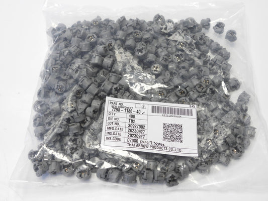 (400 pcs) YAZAKI 7298-1186-40 SQUIB Connector Housing 2P Automotive Connector