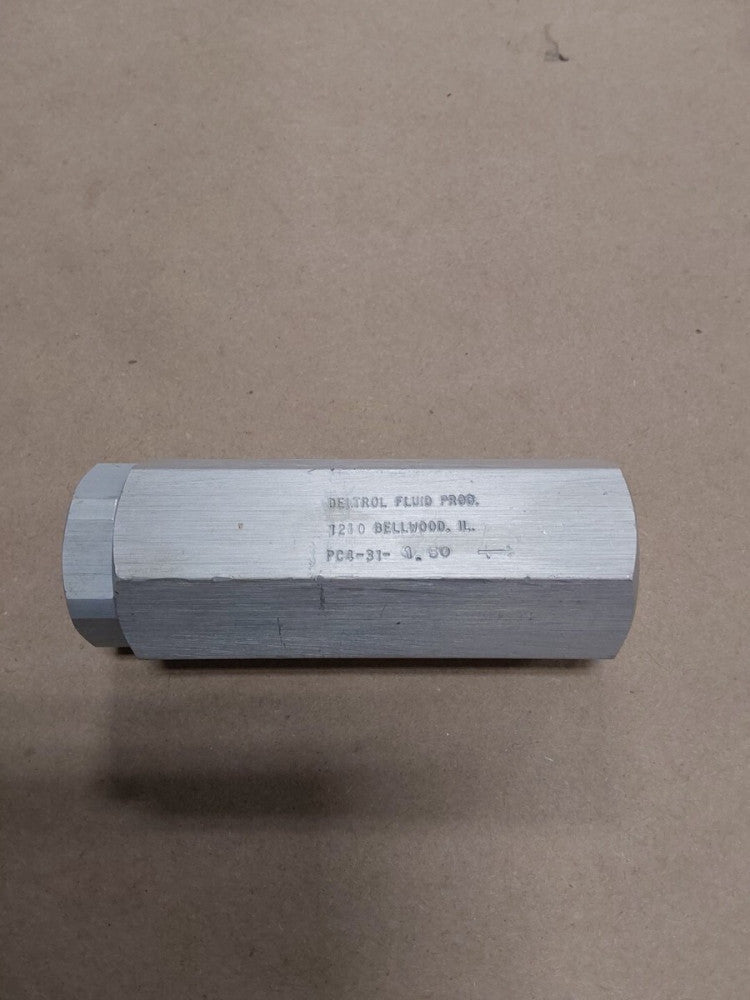 Deltrol Fluids PC4311.0  Flow Control Valve PC4-31-1.5 NEW E4