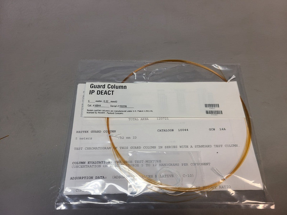 NEW RESTEK IP DEAC GUARD COLUMN 10044 FUSED SILICA