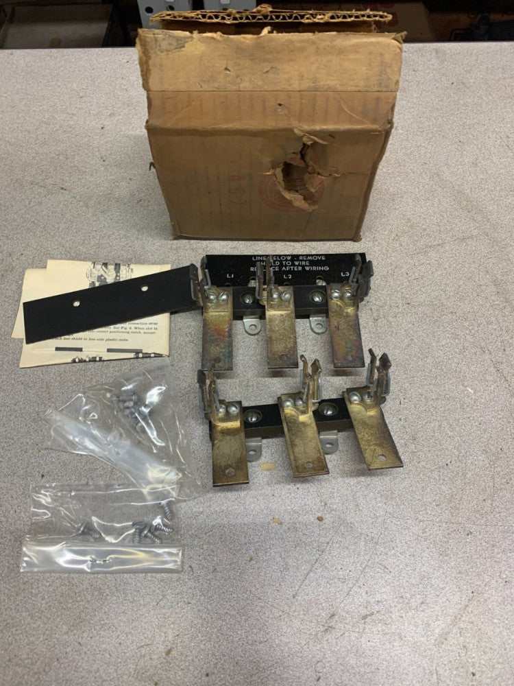 NEW IN BOX GENERAL ELECTRIC 600V. 100AMP OVER-FUSING KIT THC3263