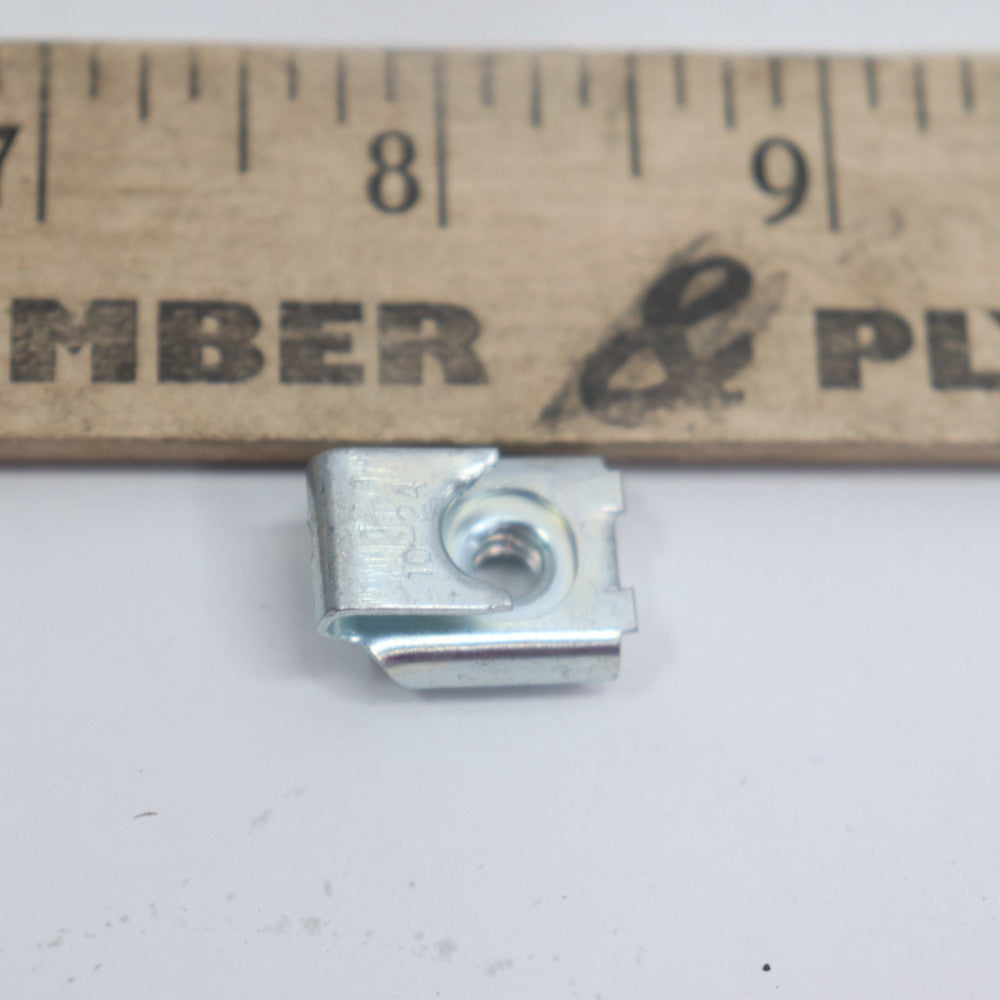 (2500-Pk) U-Nut Retainer Screw Zinc Electroplate #10-24 .00015 Minimum