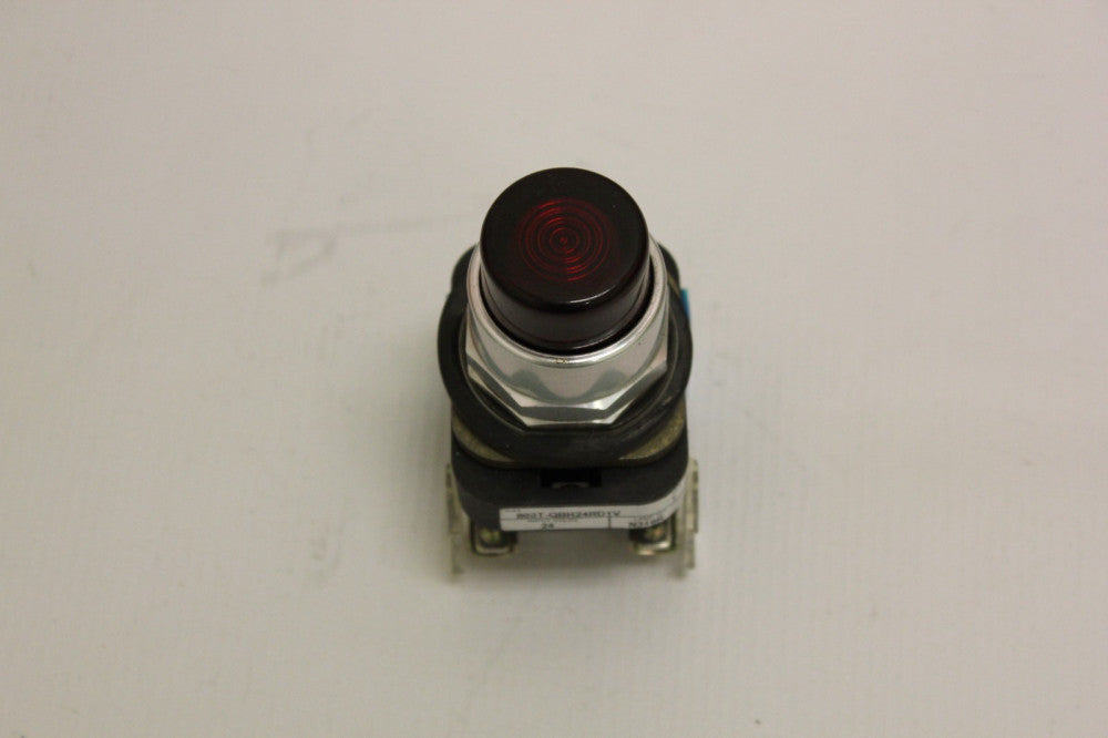Allen Bradley 800t-QBH24RD1V ser T Red  Push Button