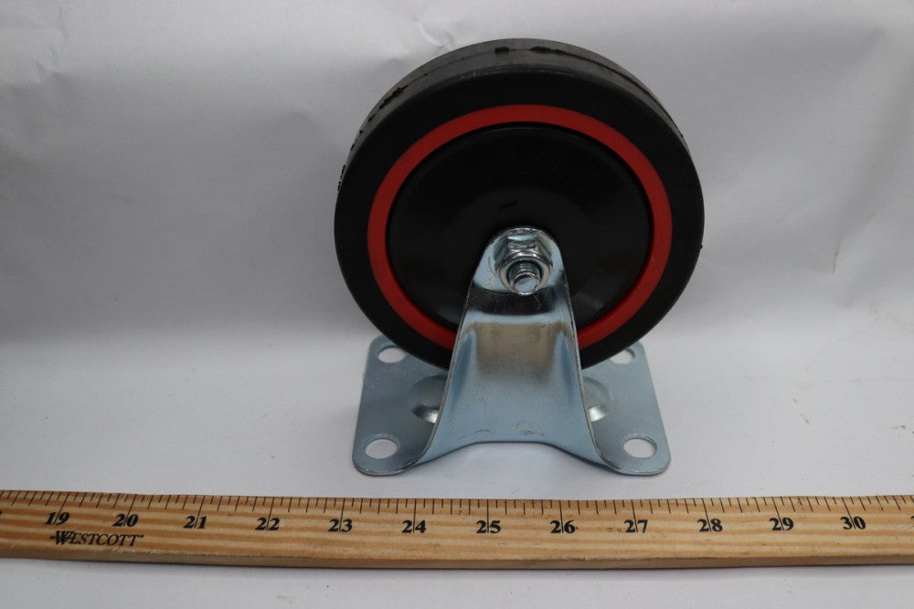 Rigid Caster 3-1/4" x 4-3/4" BASE 1-1/8" x 5" 