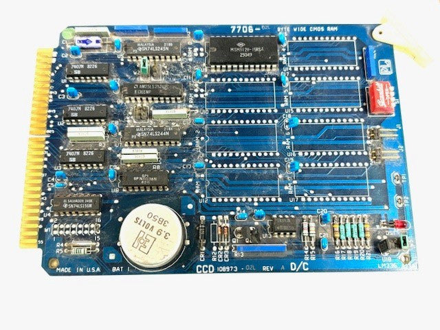 PRO LOGIC CCD-108973-02L BYTE WIDE CMIS RAM CARD 1106-02L