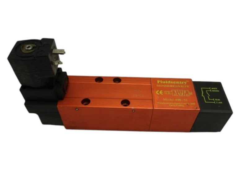 FLUIDSENTRY PBI-52 MONITORED VALVE 24VDC UNMP