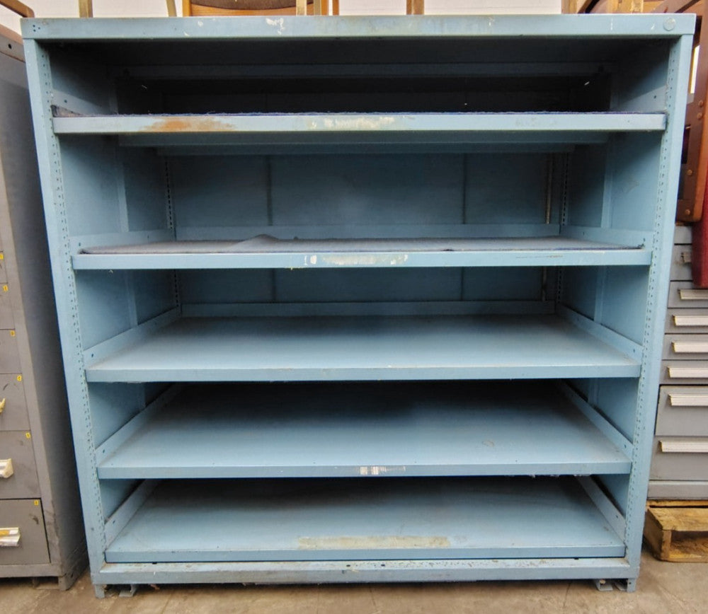 STANLEY VIDMAR 60" STEEL OPEN TOOLING RACK