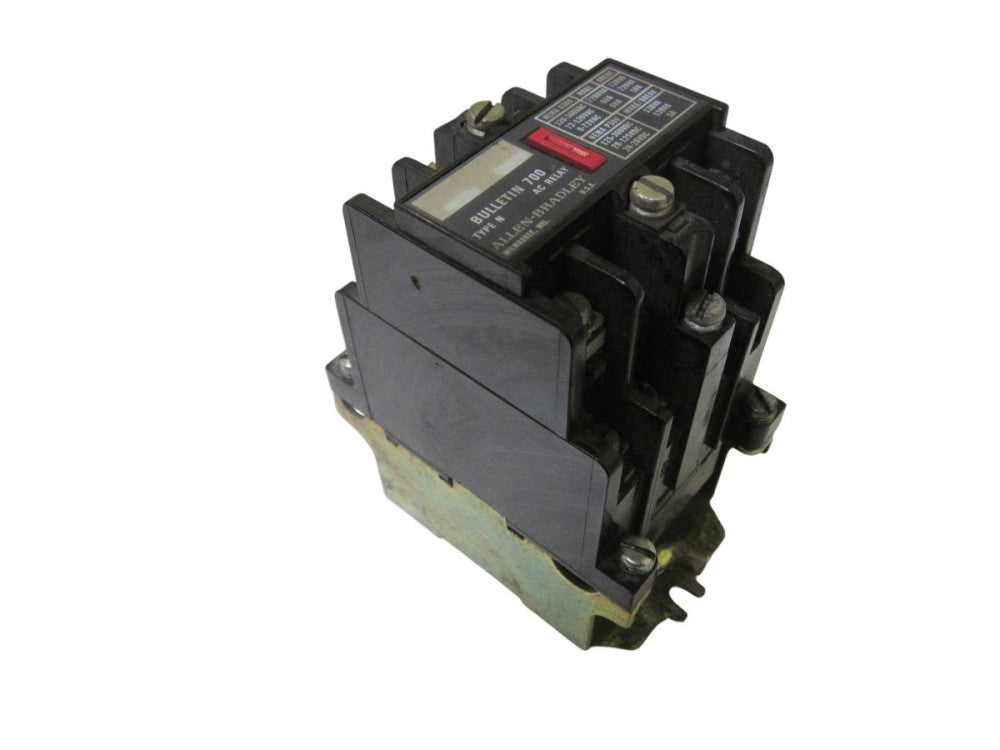 ALLEN BRADLEY 700-N400A1 SER. C CONTROL RELAY 110/120V  UNMP