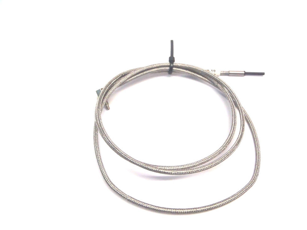 Keyence FU-77T Series 3' Stainless Transmissive Fiber Optic Sensor Thru Beam