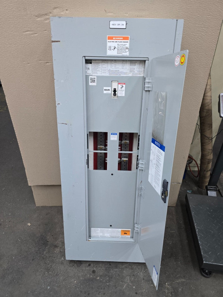 Eaton 225 Amp Main Breaker PRL3A Panelboard 480Y/277 VAC 3 Phase FD3225BP10