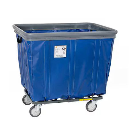 R&B Wire Products 418Sobc/Bl Vinyl Basket Truck With Air Cushion Bumper And