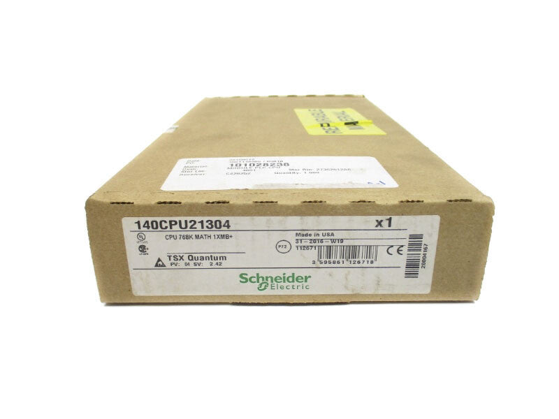 SCHNEIDER ELECTRIC 140CPU21304 NSFS