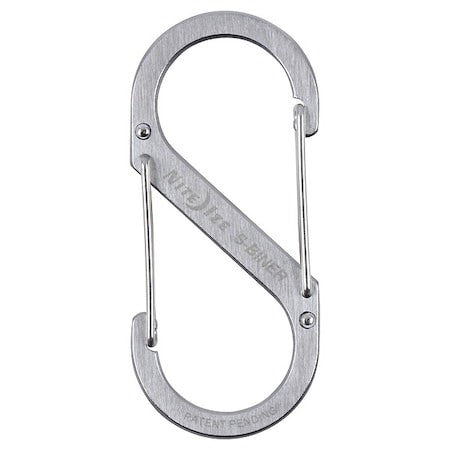 Nite Ize Sb4-03-11 3.5" L, Stainless Steel, Silver