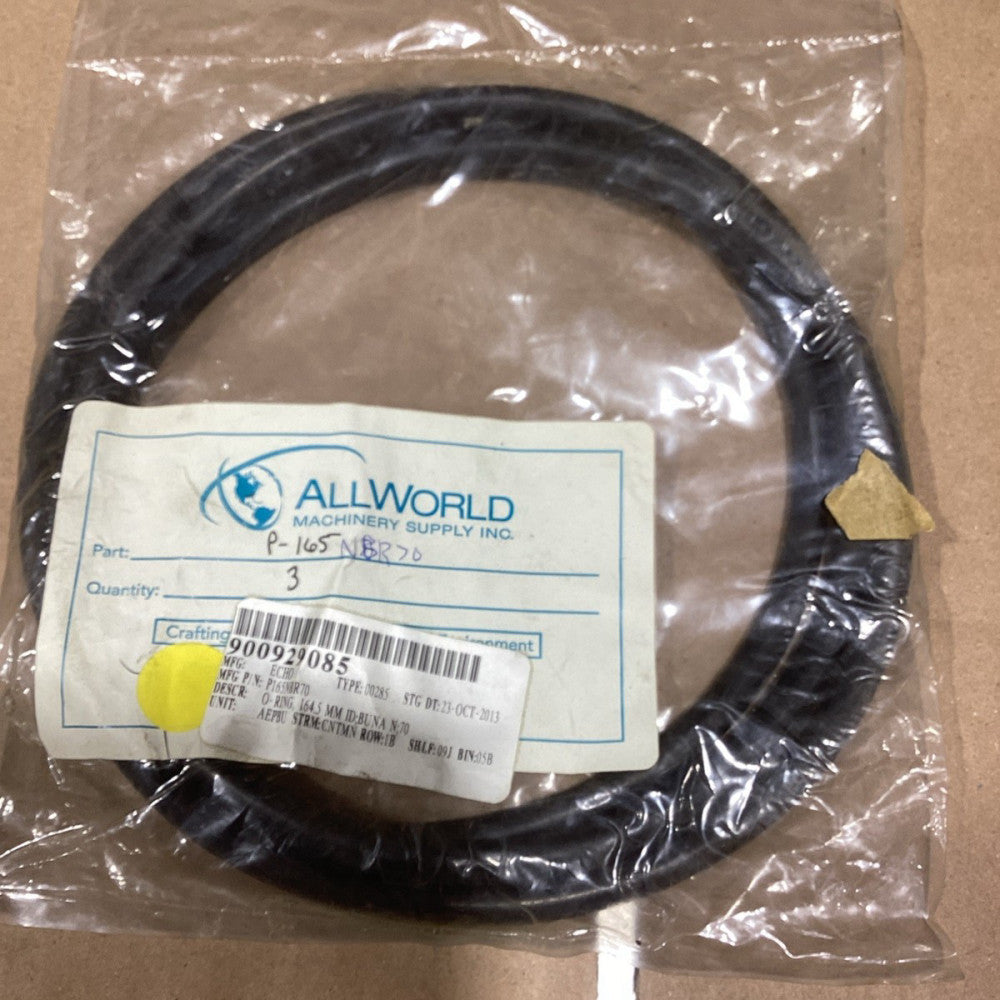All world  P165NBR70, O-ring,  NOS