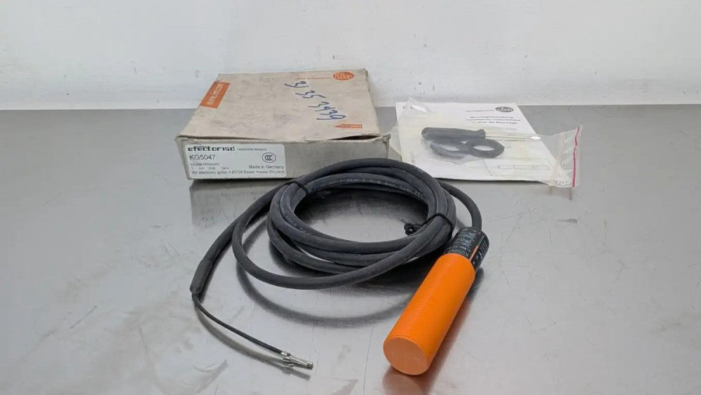 IFM Efector KG5047 Capacitive Sensor KG-2008-FRKG/NI/PH 8mm 10-55VDC
