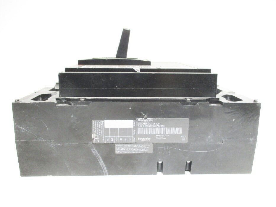 SQUARE D MGF26800 800A 600V (AS PICTURED) NUPI