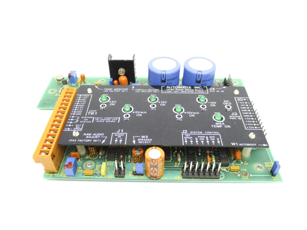 AUTOMATIX CP91 070-178600 REV. E NSNP