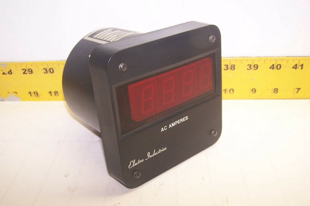 ELECTRO INDUSTRIES AC AMPERES PANEL METER 5 AMP 135 VAC  FAA5-7500