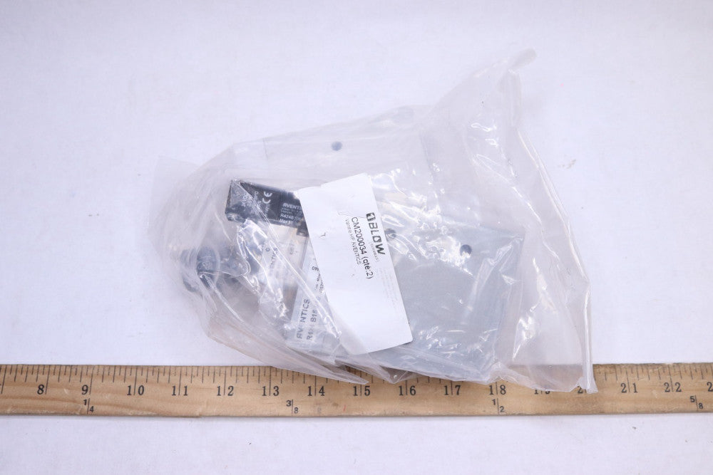 (2-Pk) Aventics Air And Water Fluid Valve 24VDC 2.5W Silver CM200034