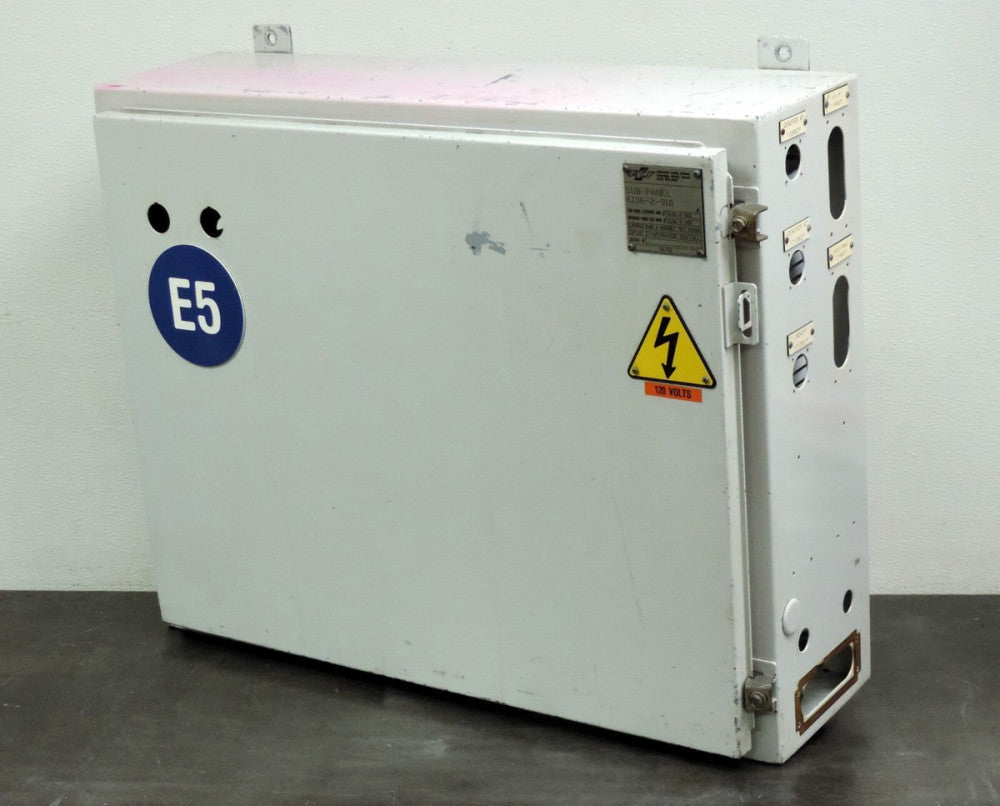 SCE Electric Box Enclosure 6136-2-918 Cabinet 30" x 24" x 8" W/ Back Plate