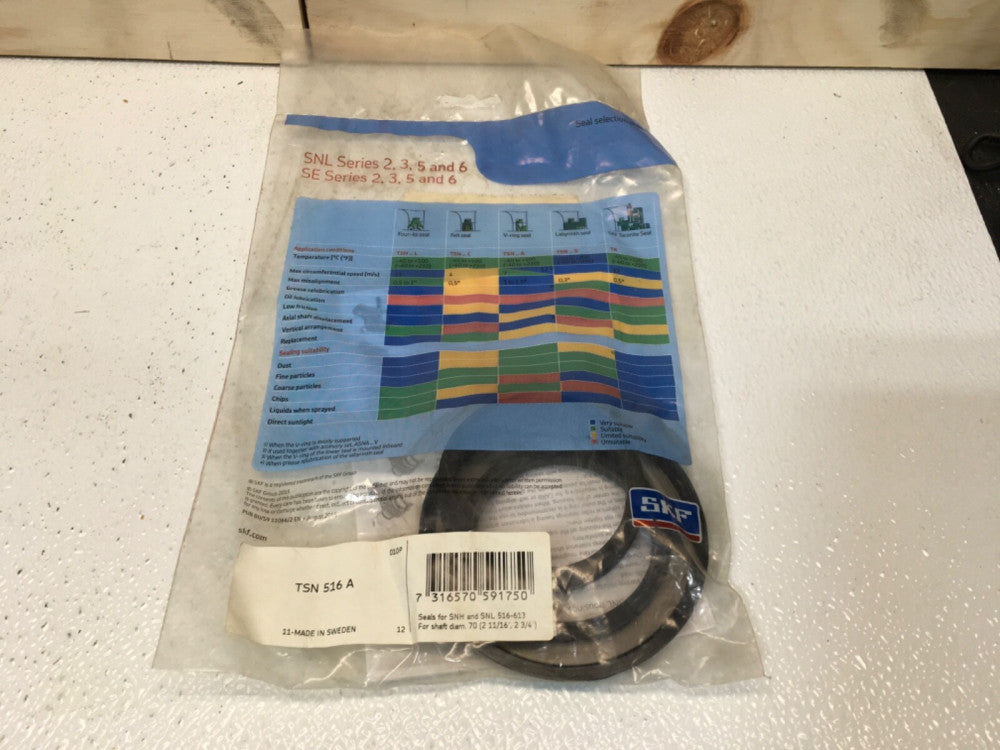 SKF TSN-516-A SNL Series 2,3,5,6 Seal Kit (KB)