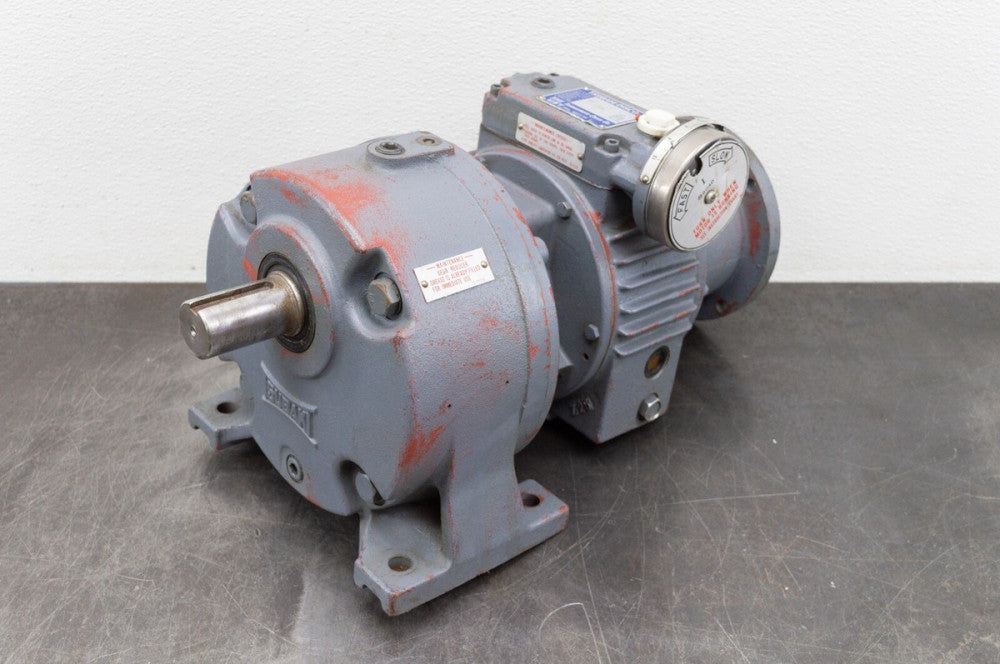 Tsubaki Disco D007F S20AFN Speed Reducer Gear Drive 10-60 RPM