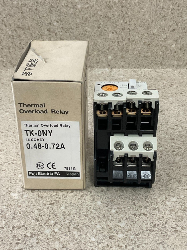 Fuji Electric TK-0NY 0.48-0.72A NEW