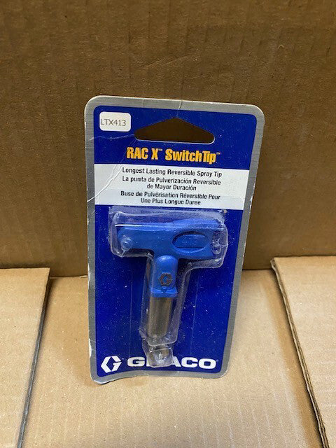 Graco LTX413 Airless Reversible Paint Spray RAC X Swichtip
